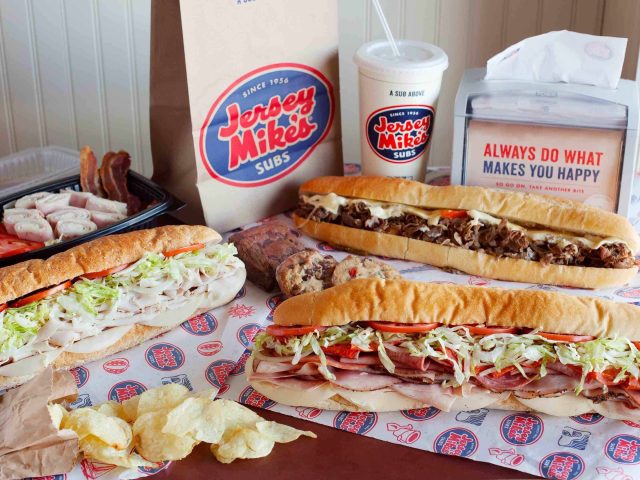 Jersey Mike's Subs (Aurora) 1147 North Eola Road Suite 103
