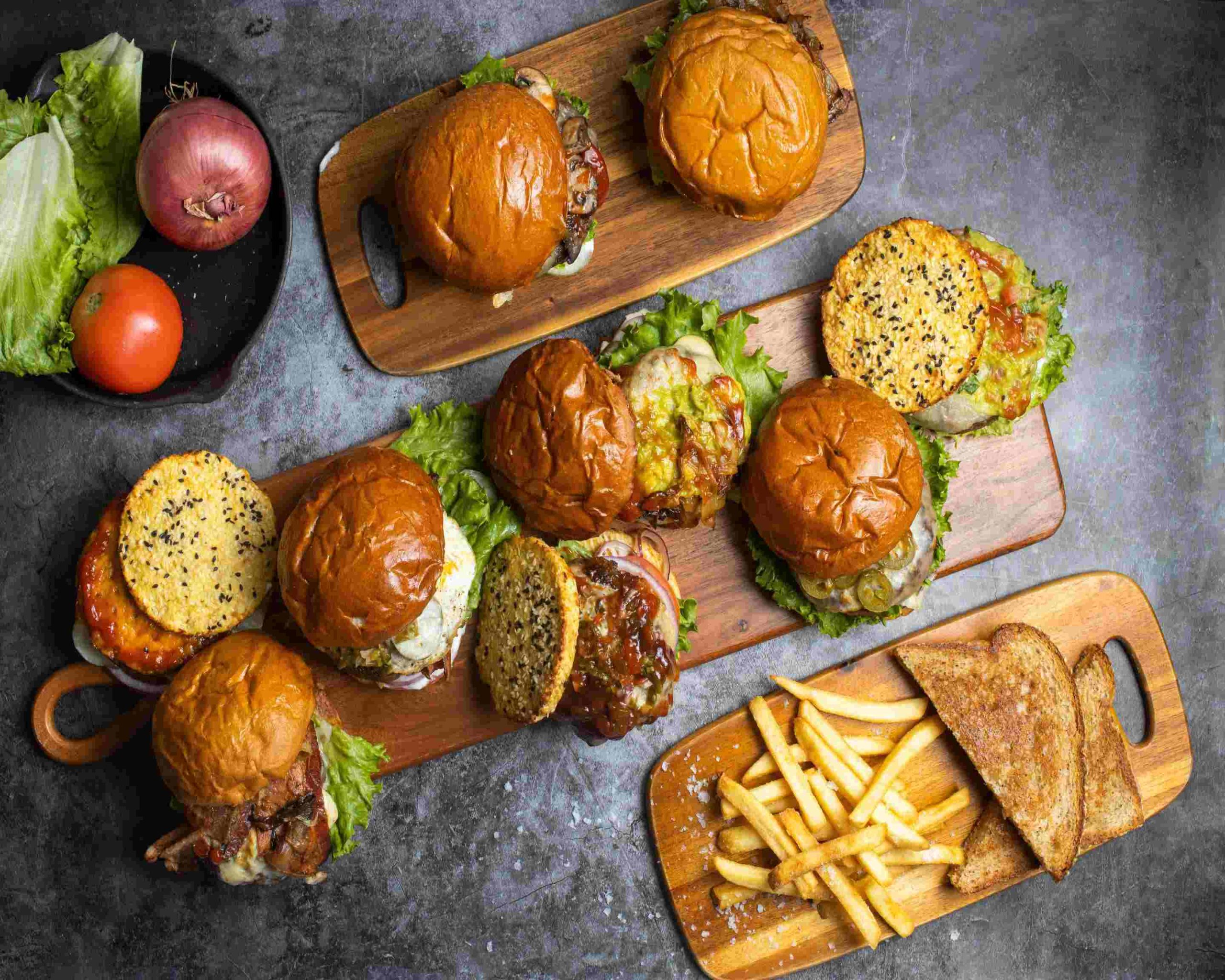 Thrill Of The Grill Burgers