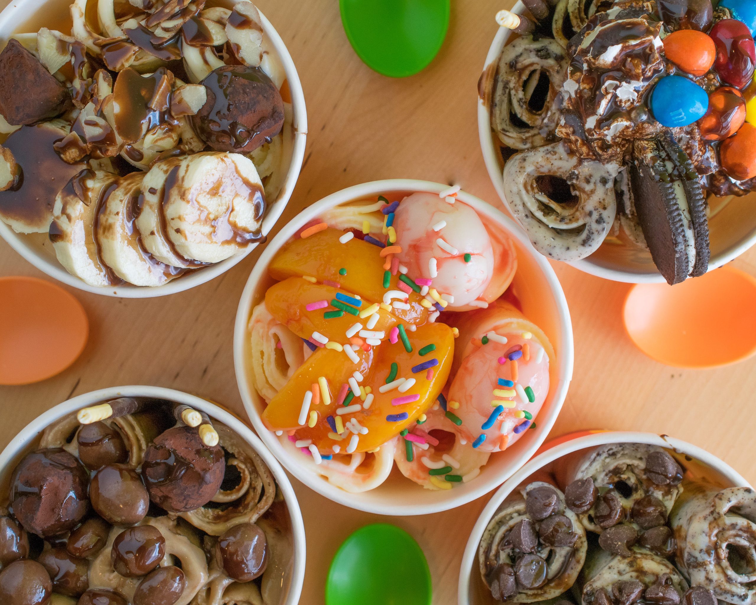 7ºF Ice Cream Rolls