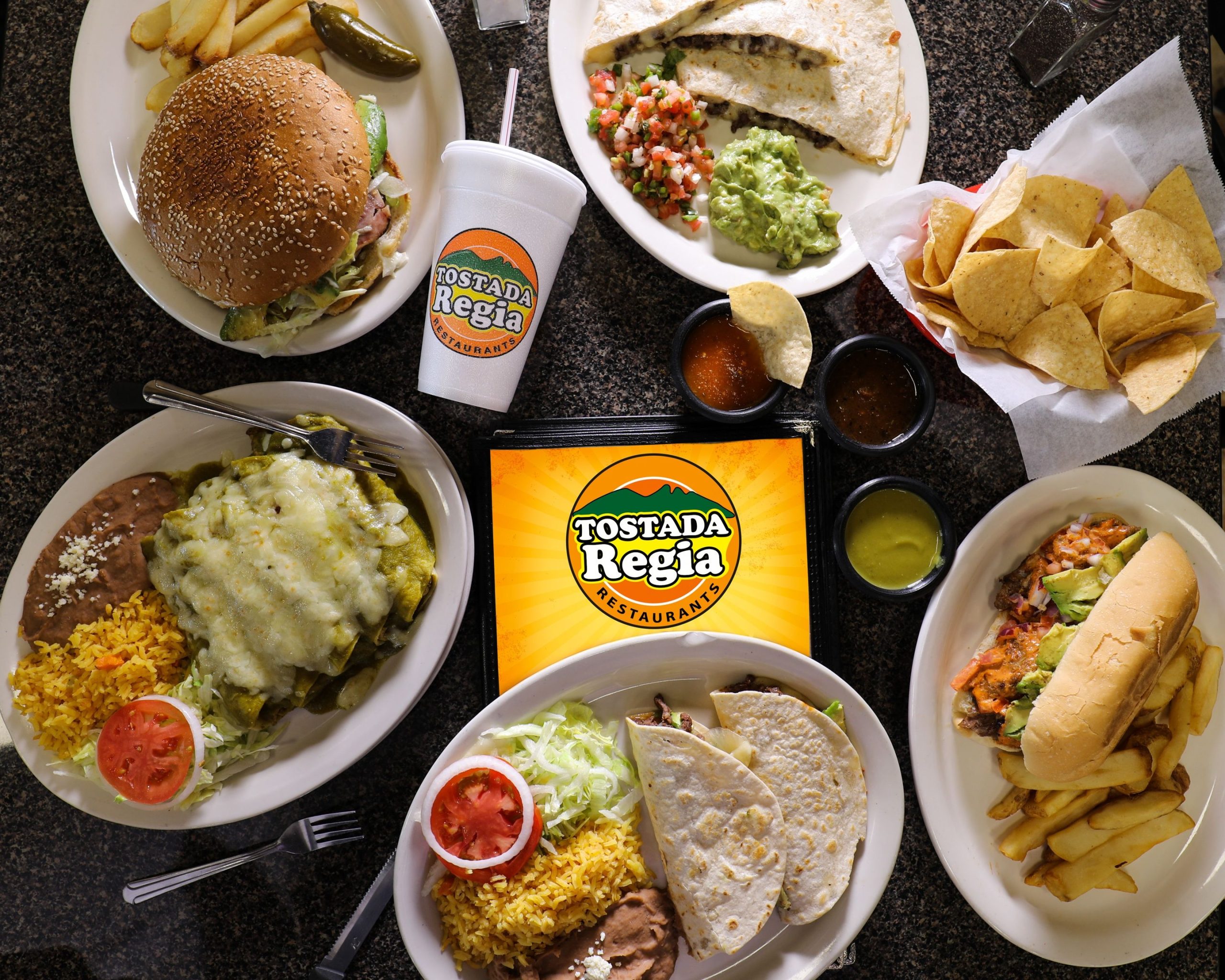 Tostada Regia