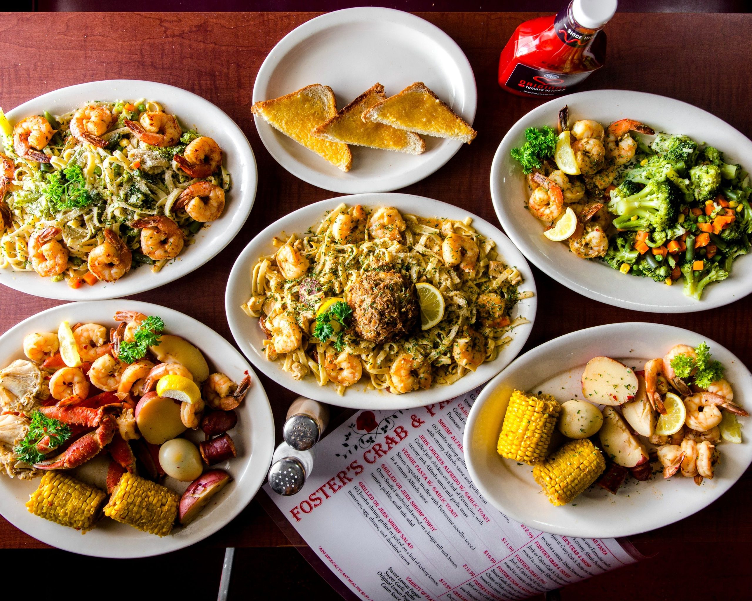 Fosters Crab & Pasta