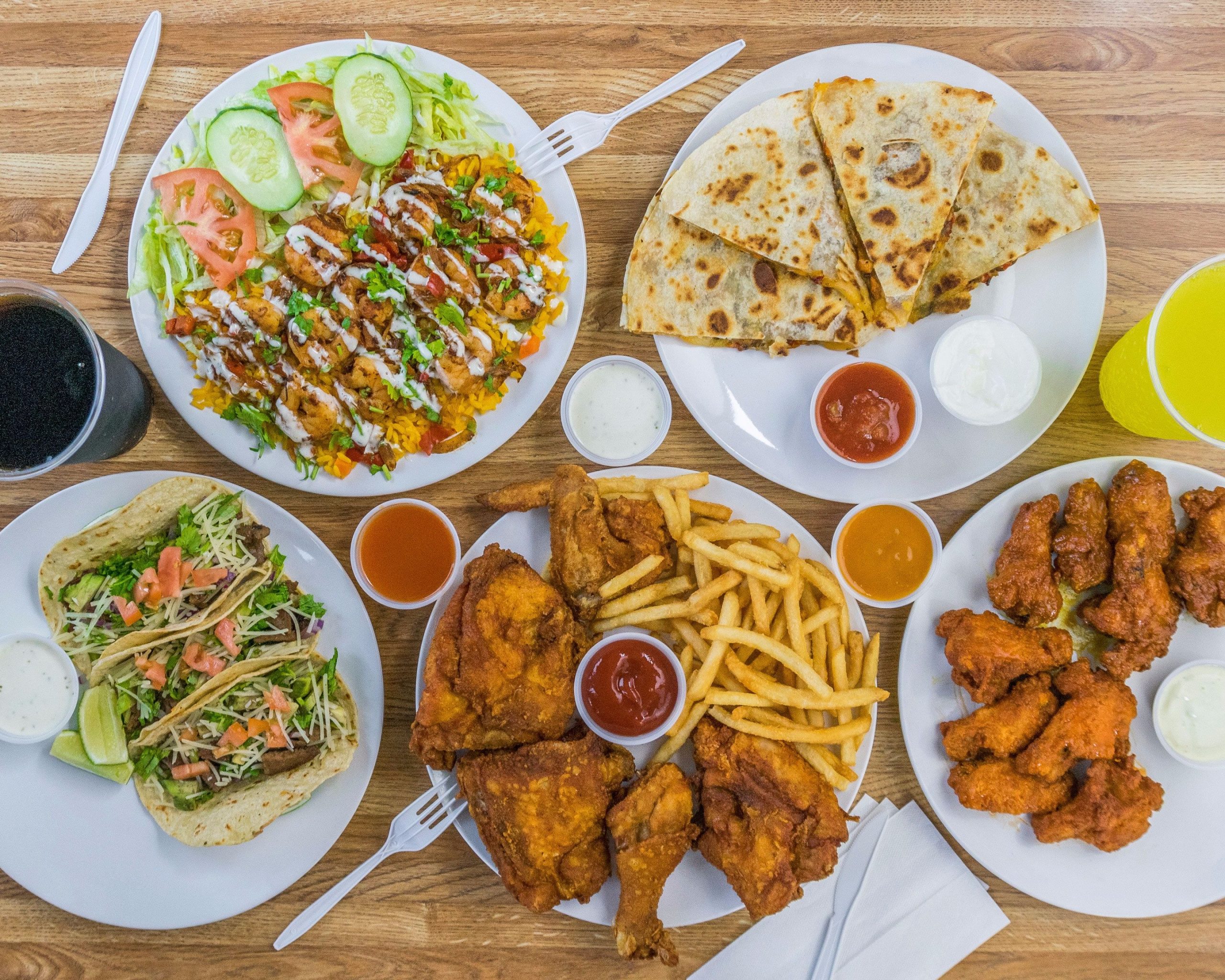 The Halal Zone Grilled and Fried