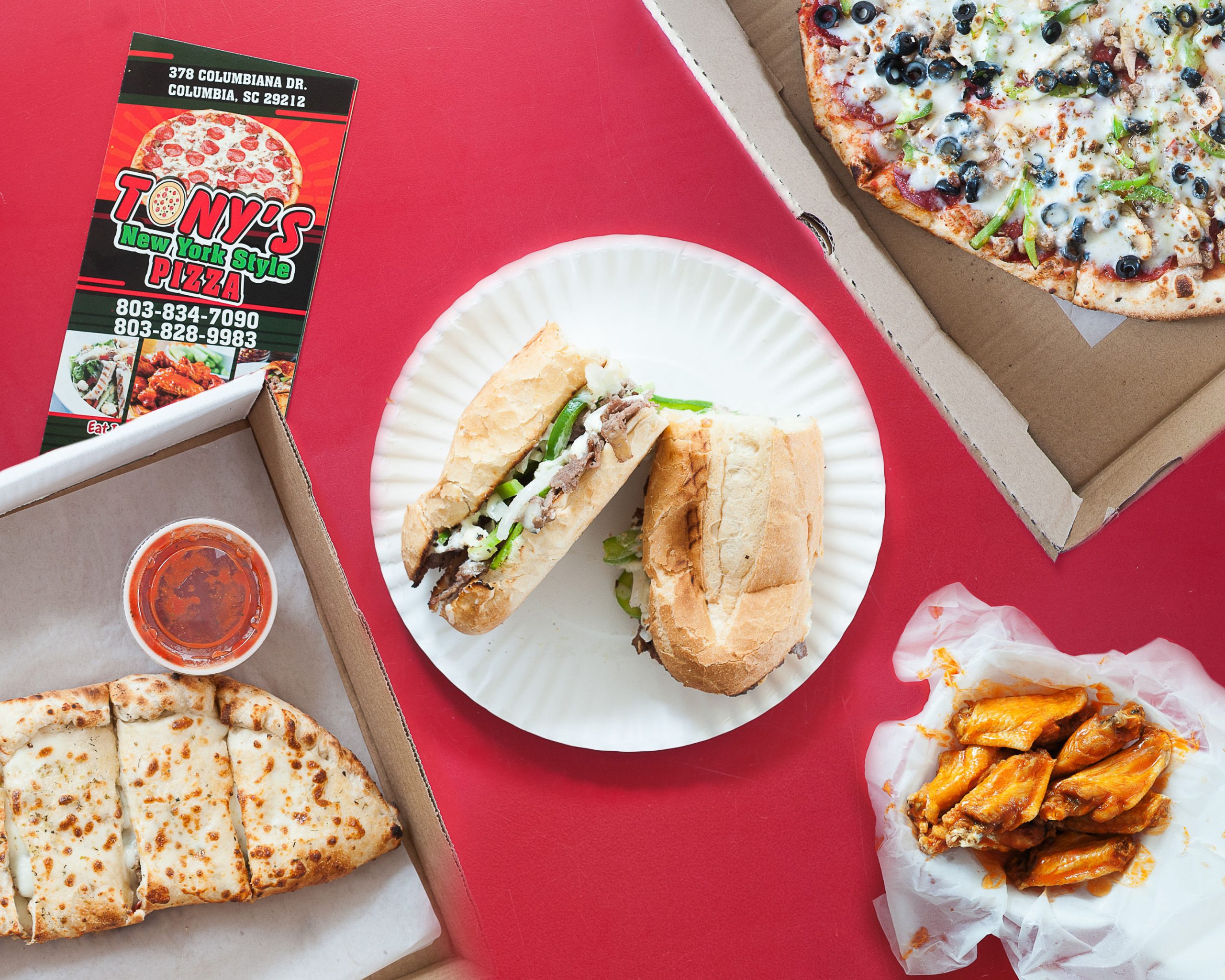 Tonys Pizza New York Style