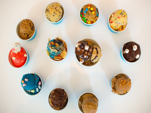 Scooped Cookie Dough Bar