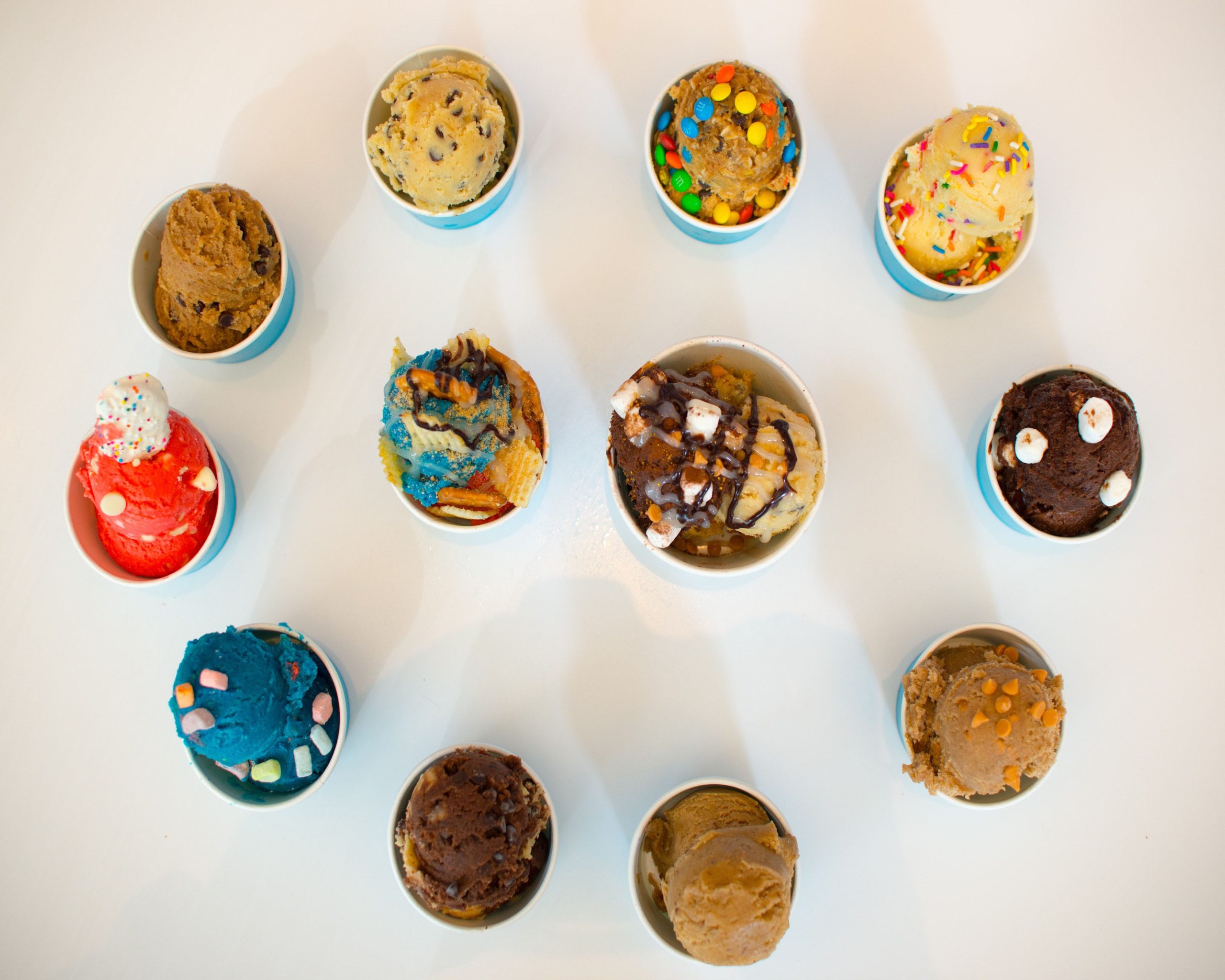 Scooped Cookie Dough Bar