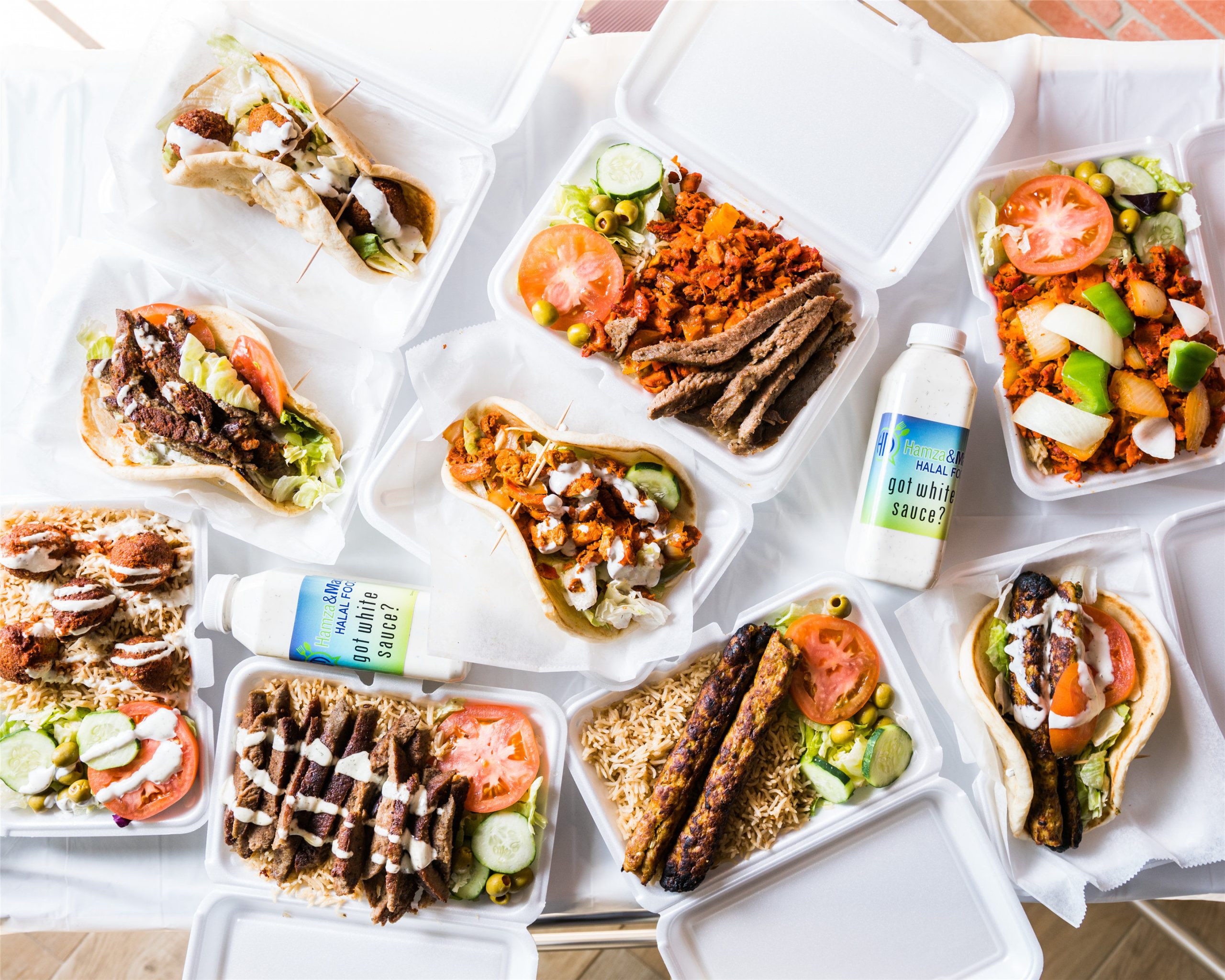 Hamza & Madina Halal Food - Hempstead