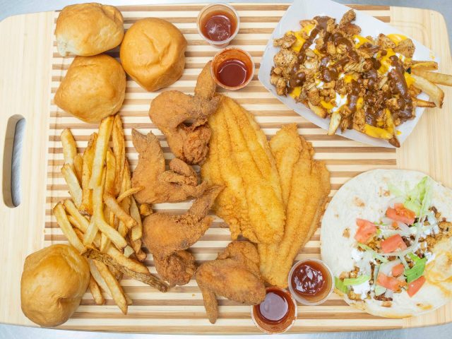 Out of Bounds Chicken and Fish