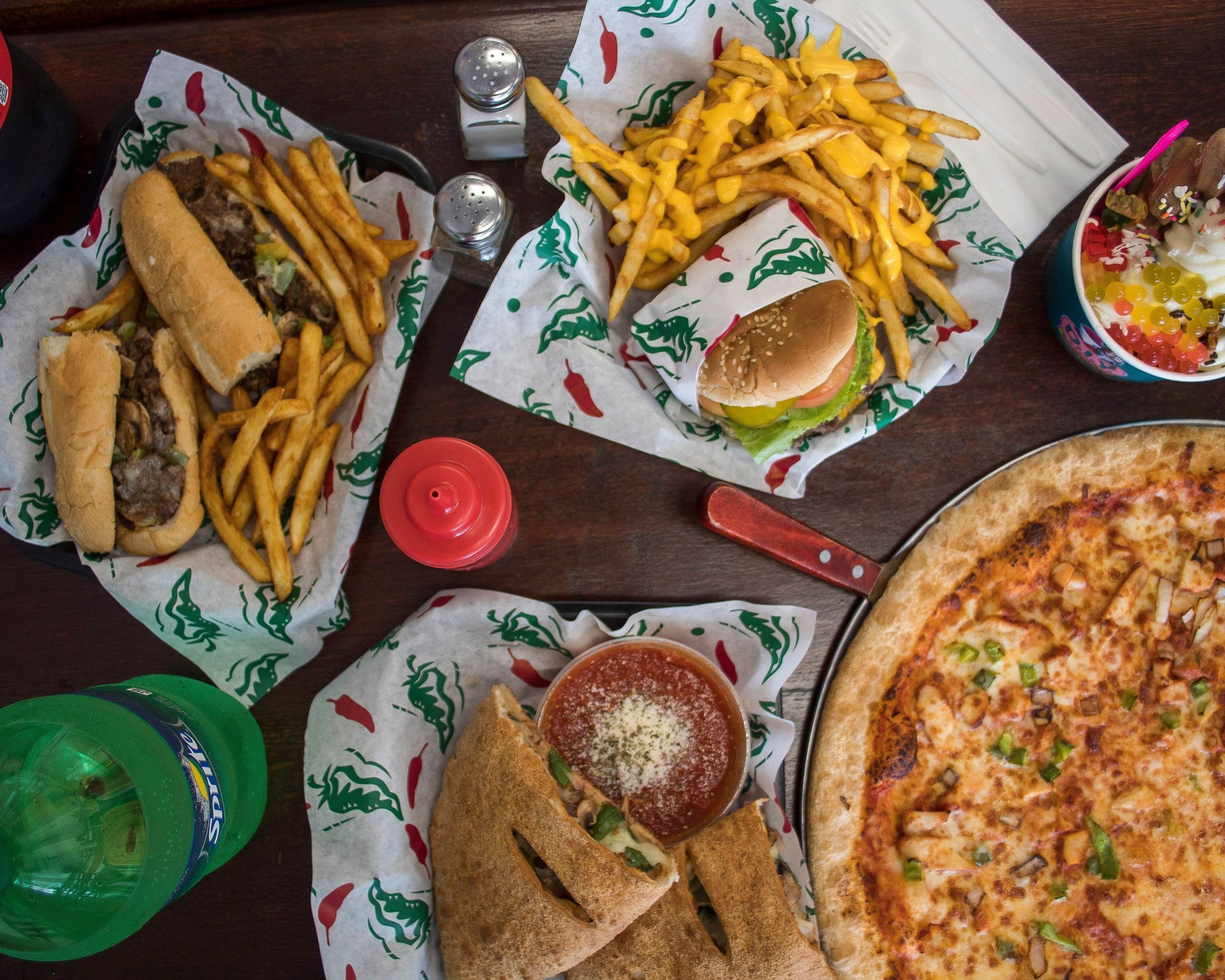 Deen's Cheesesteak - Pizza - Frozen Yogurt