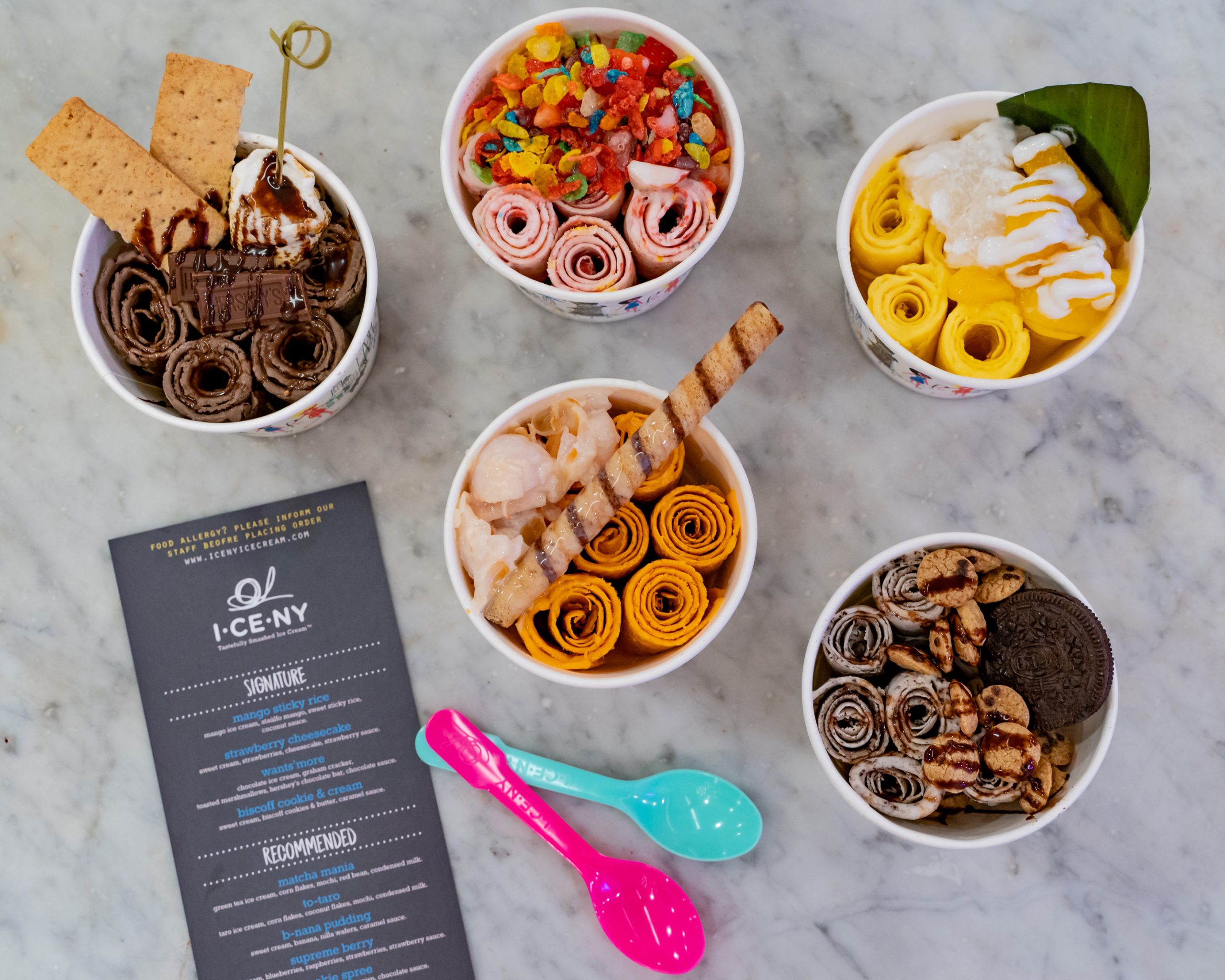 I-CE-NY Rolled Ice Cream