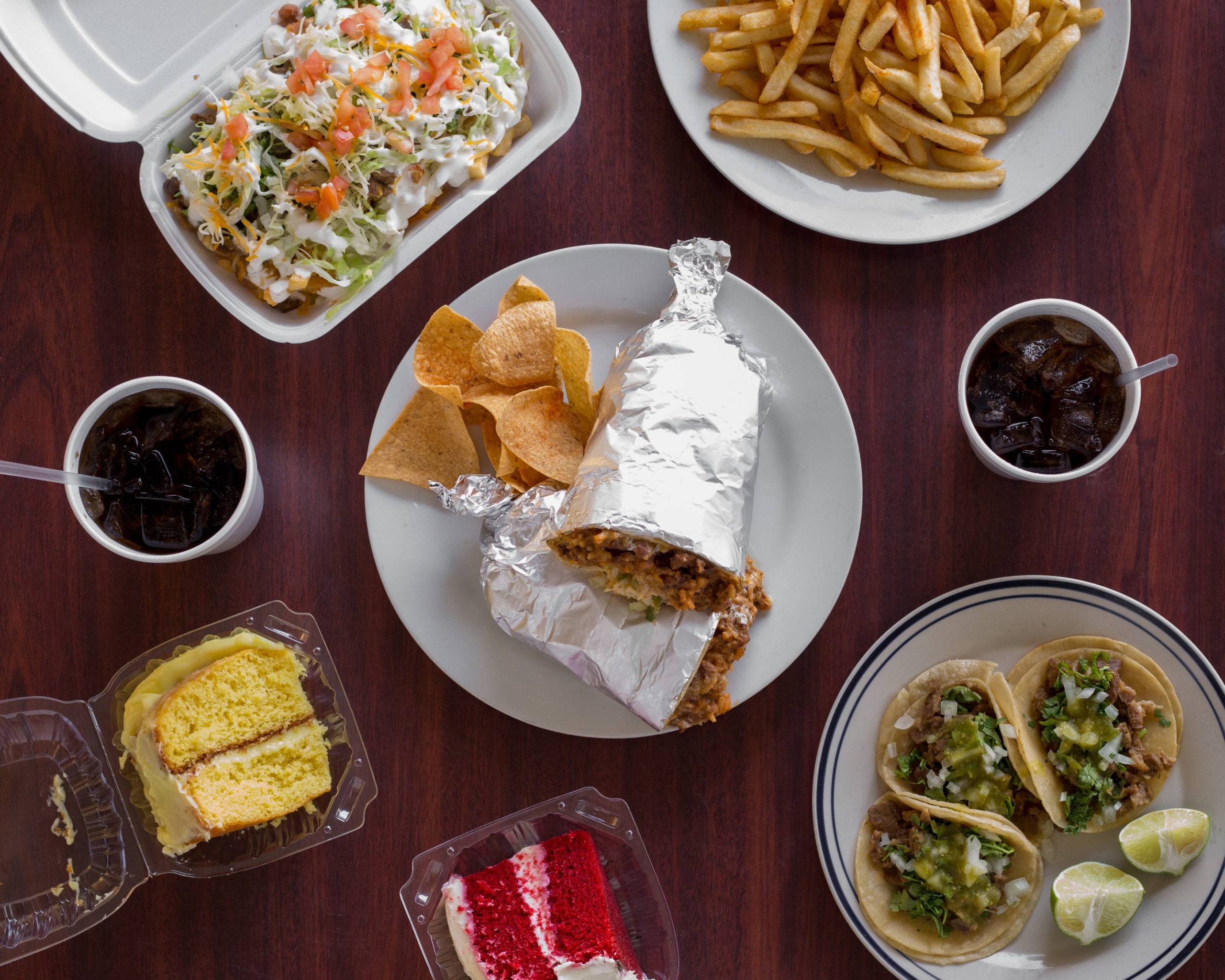 Cliff Texas style burritos