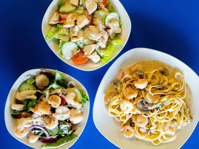 Alex Salad and Pasta