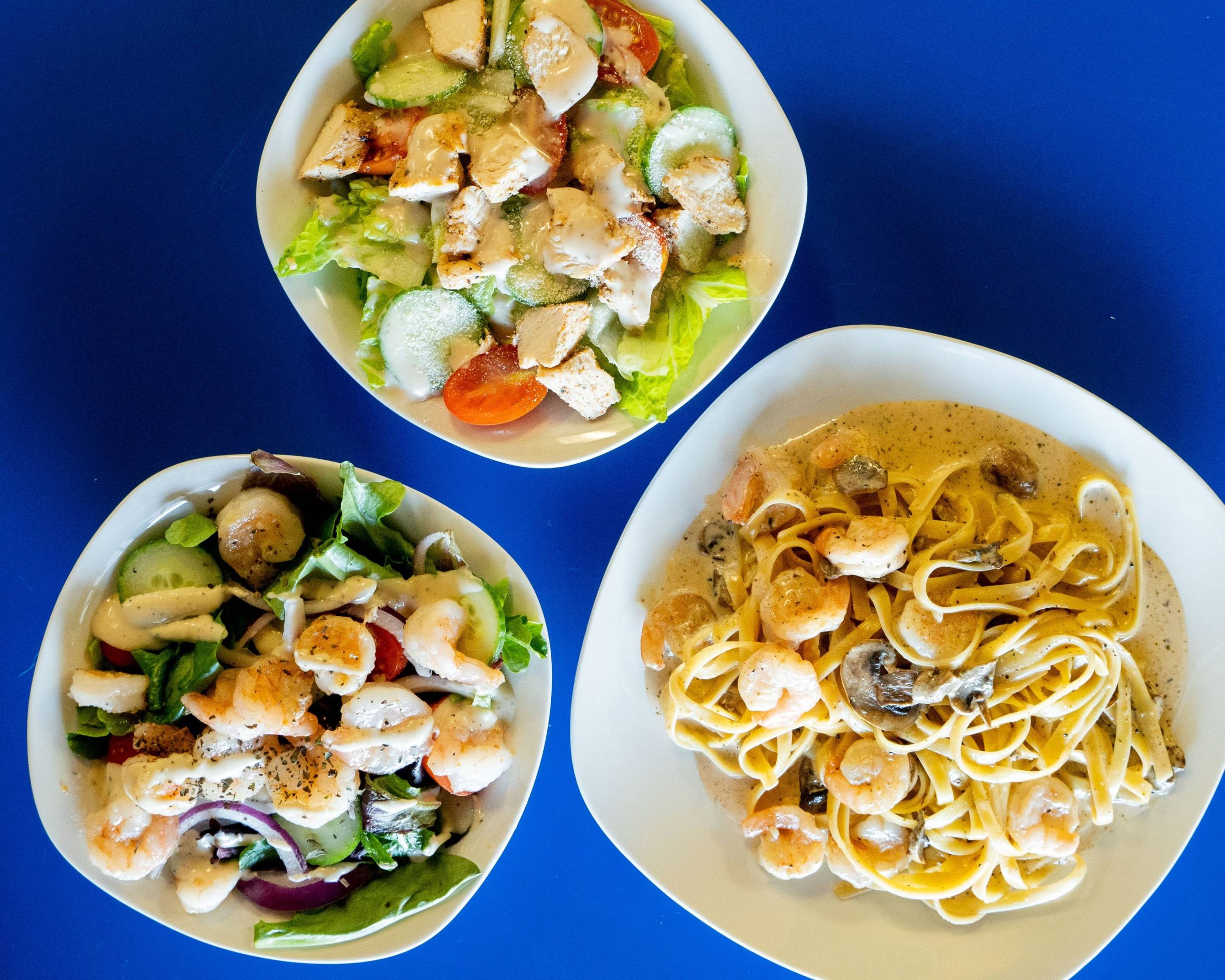 Alex Salad and Pasta