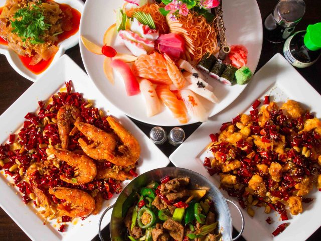 Flame Hot Pot and Sushi