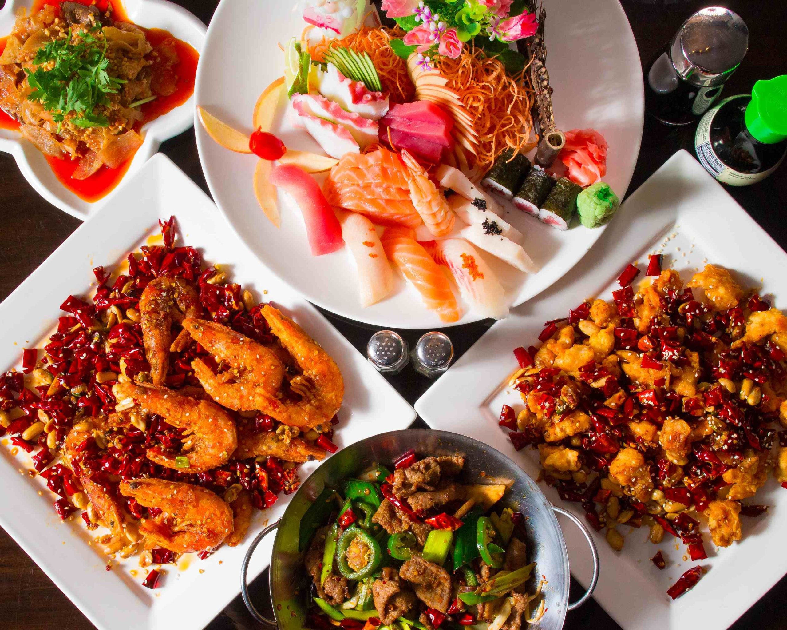 Flame Hot Pot and Sushi