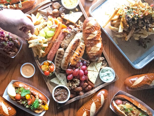 Eugene's Sausage and Fries