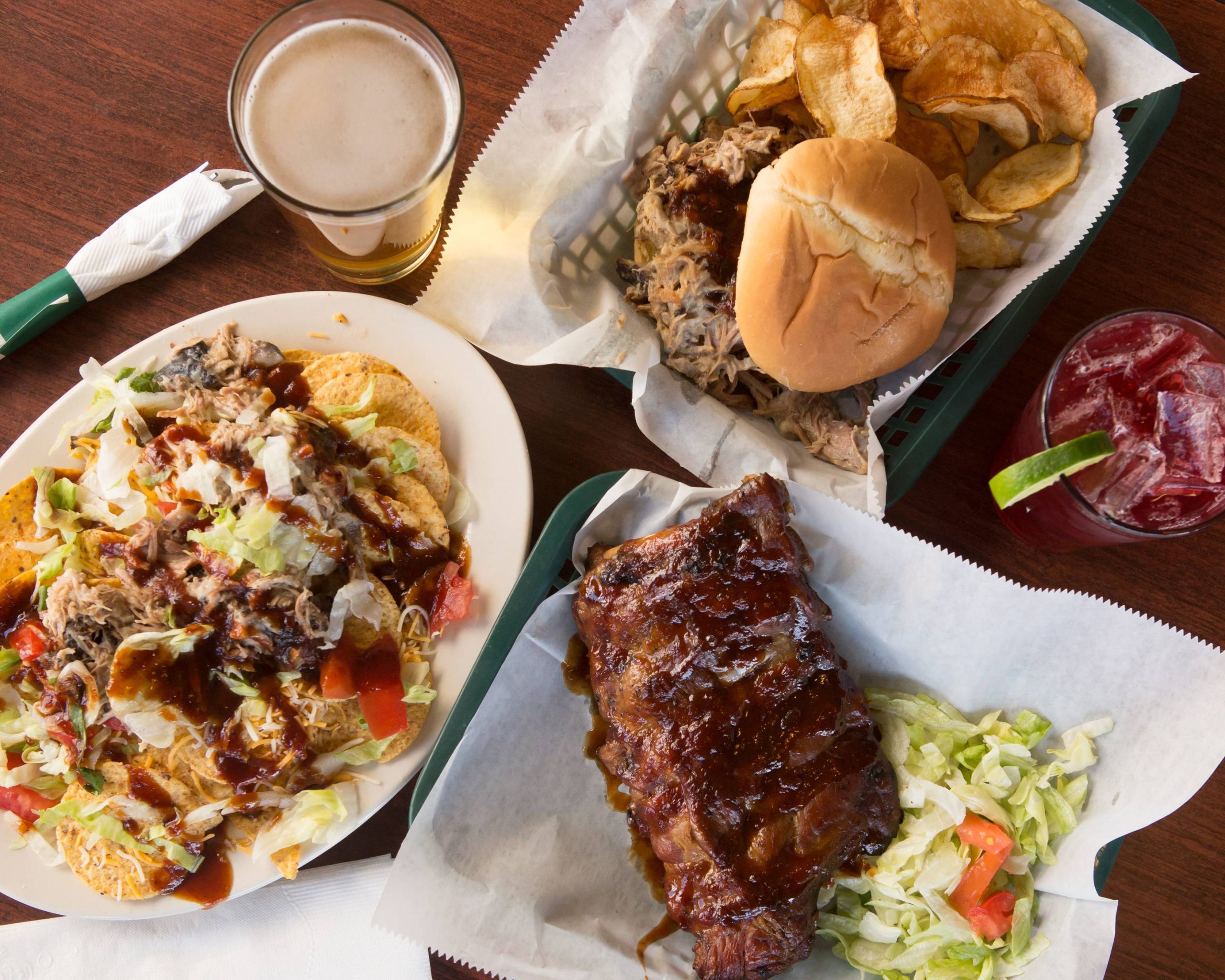 Sauce Wings Ribs and Burgers