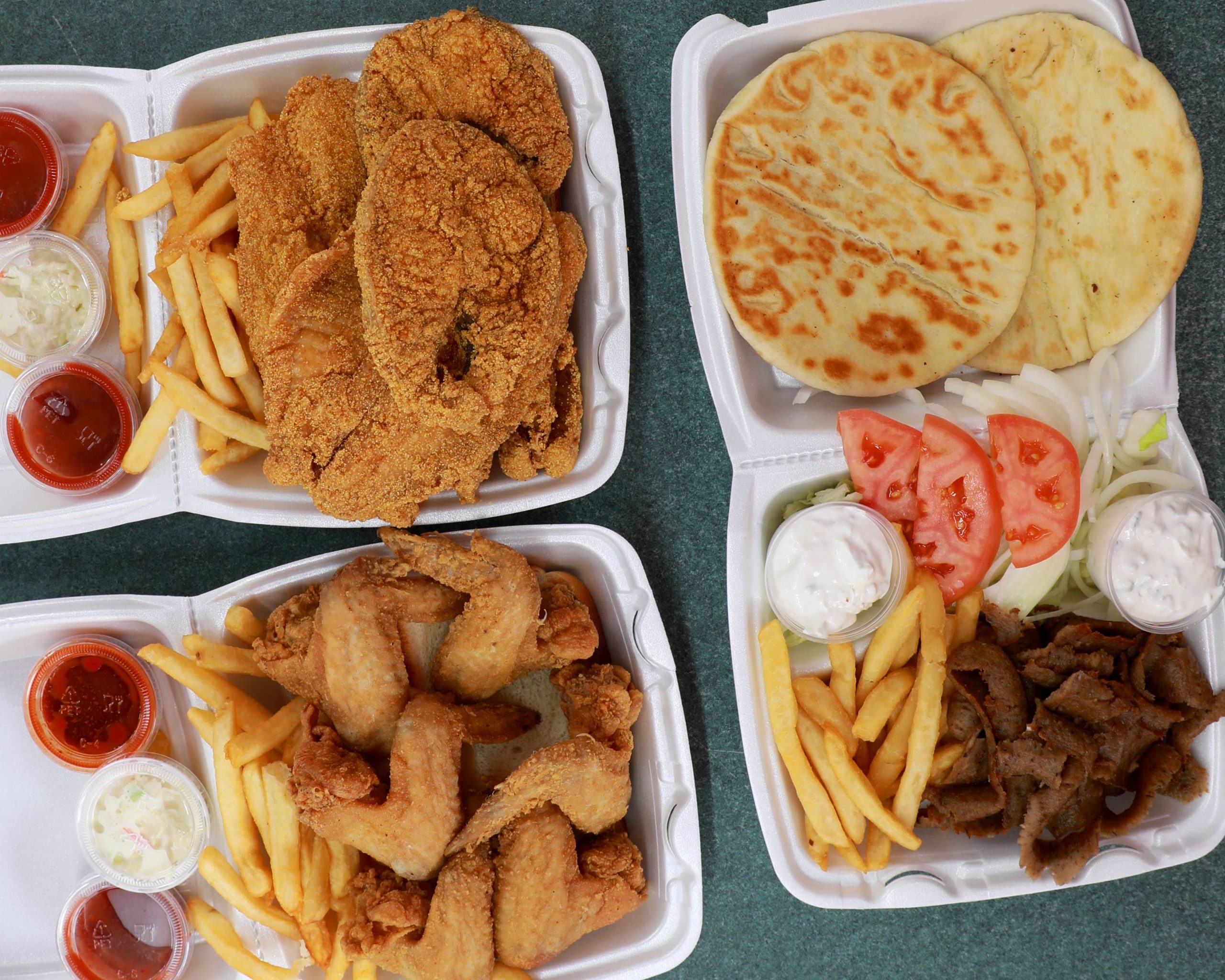 Red Snapper Fish and Chicken