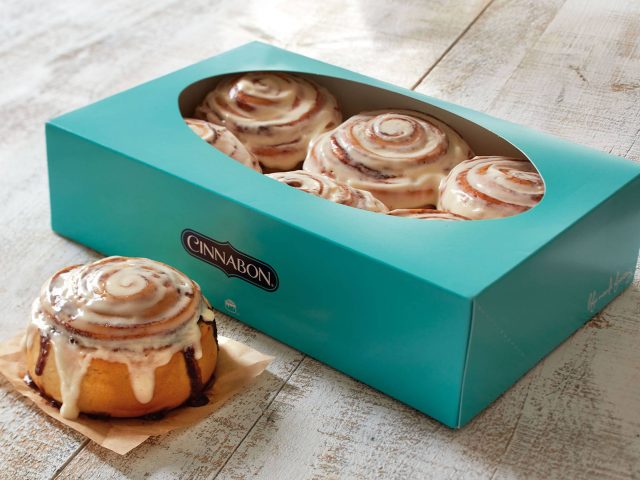 Cinnabon baked at Pilot (2501 Burr Street)