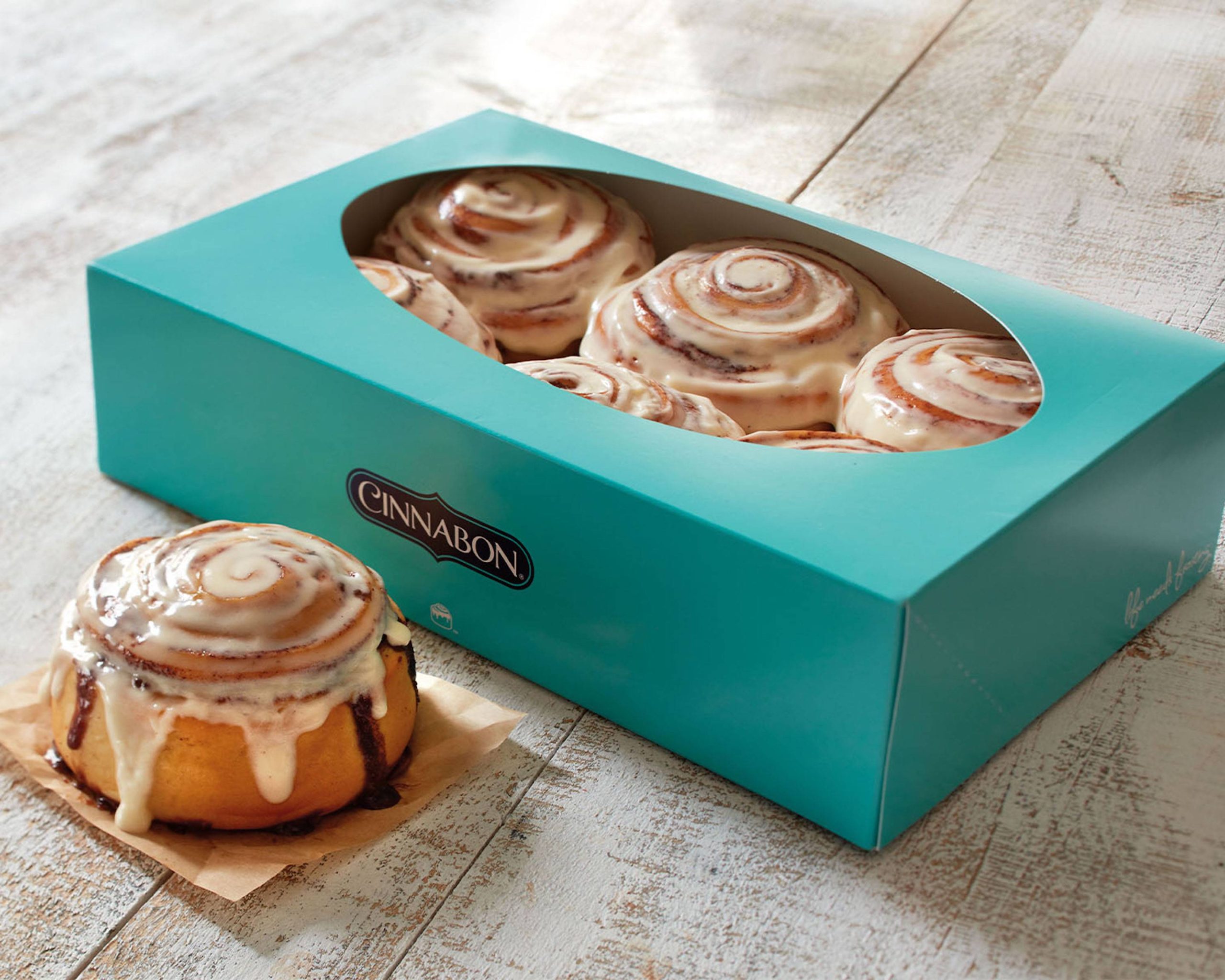 Cinnabon baked at Pilot