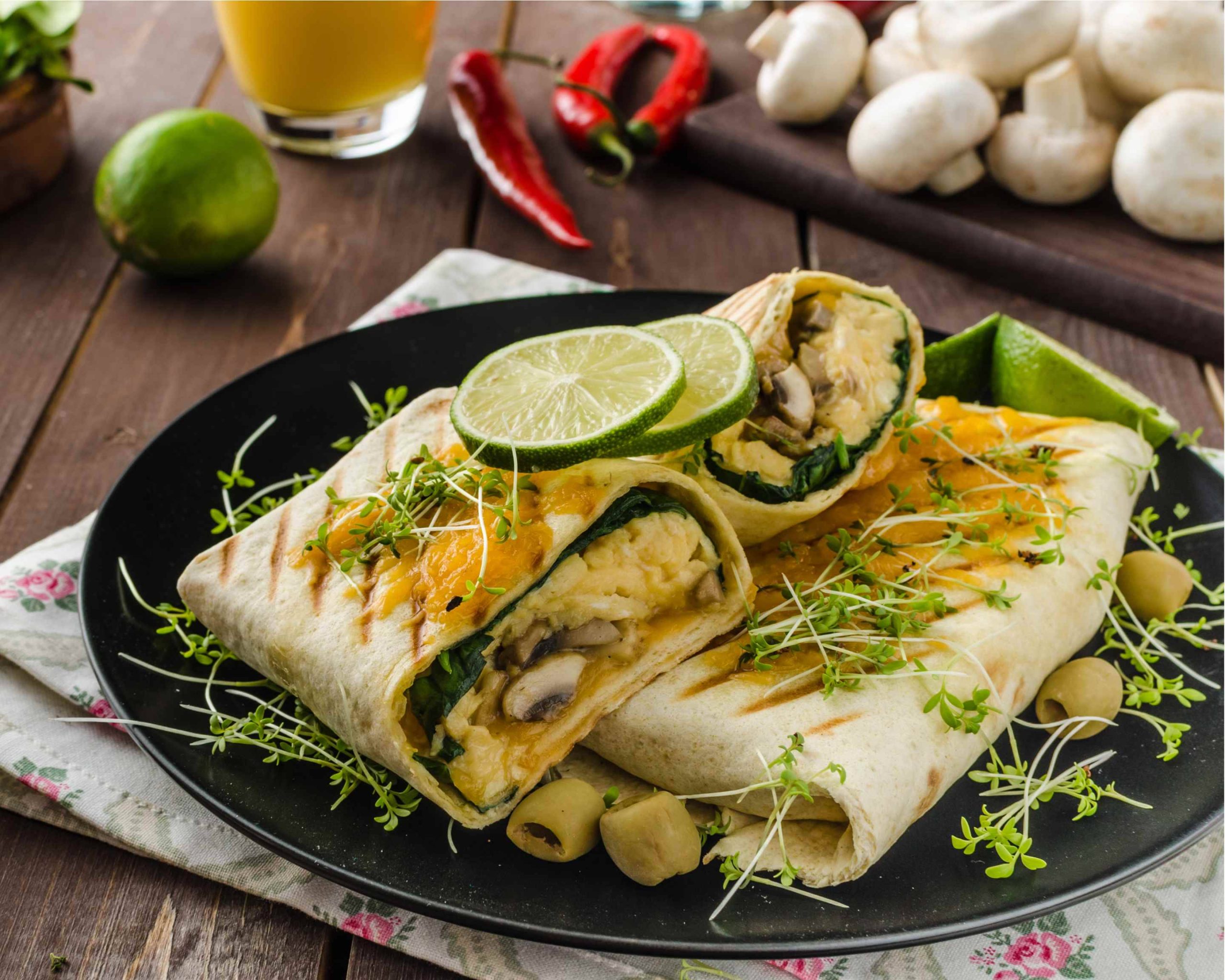 Fiona's Breakfast Burritos