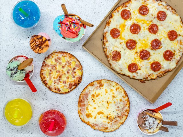 Snowflakes ice cream