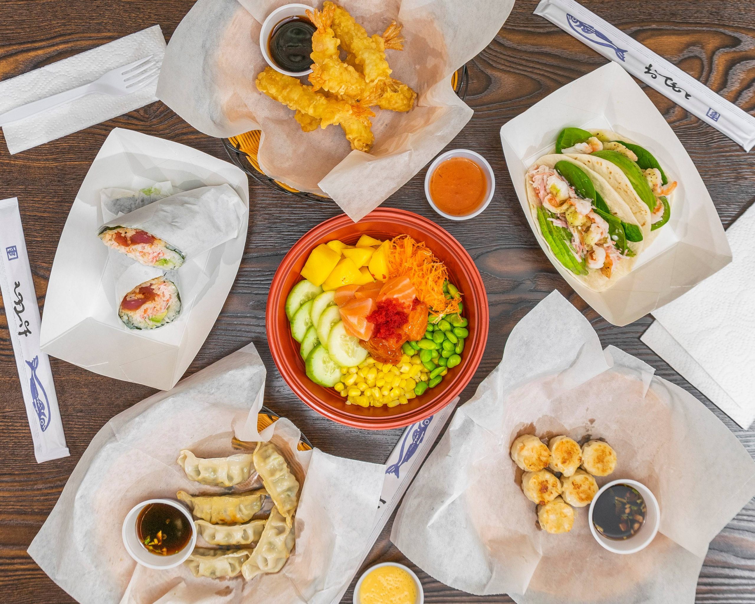 Poke Bowl Tropical Cafe