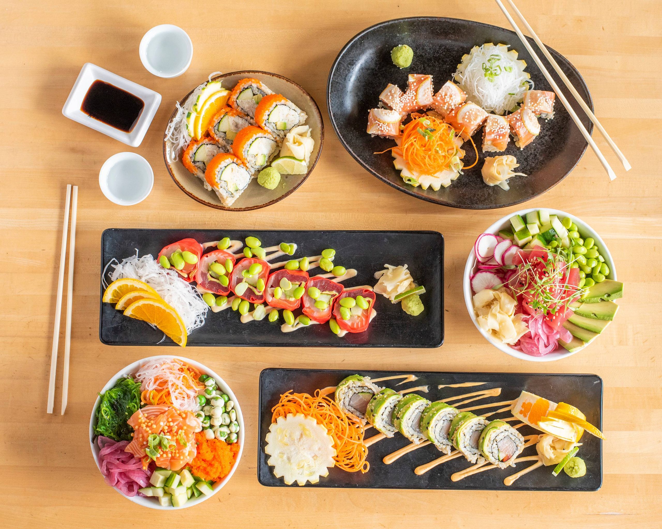 Farmasabi Sushi + Poke Kitchen