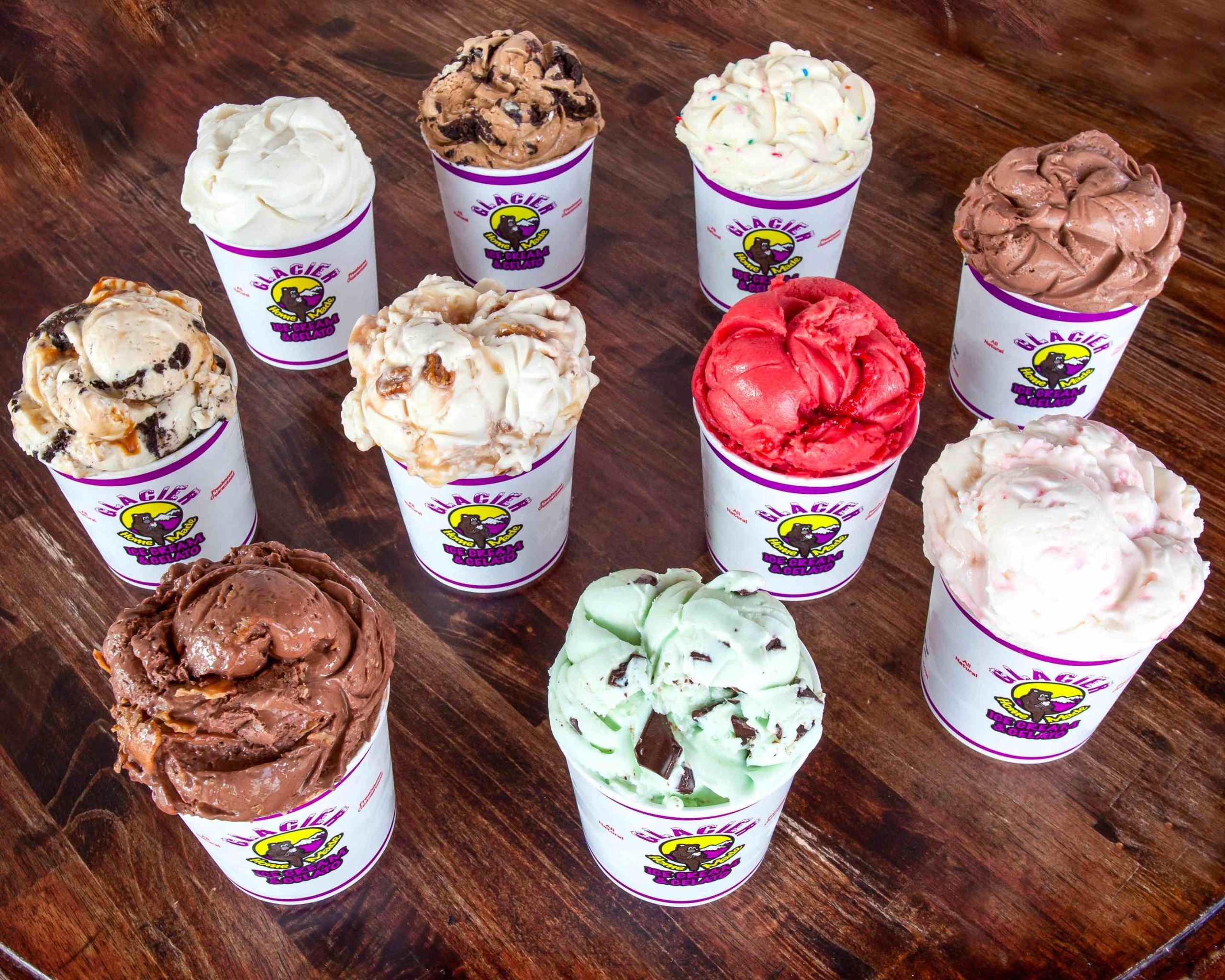 Glacier Ice Cream and Gelato