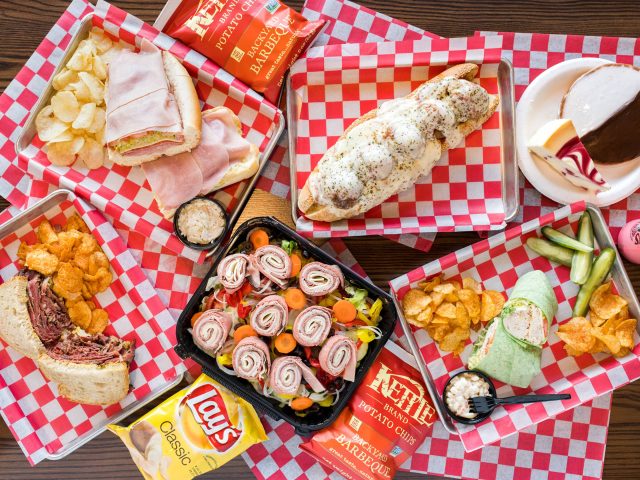 The Sandwich Man Pizza Too