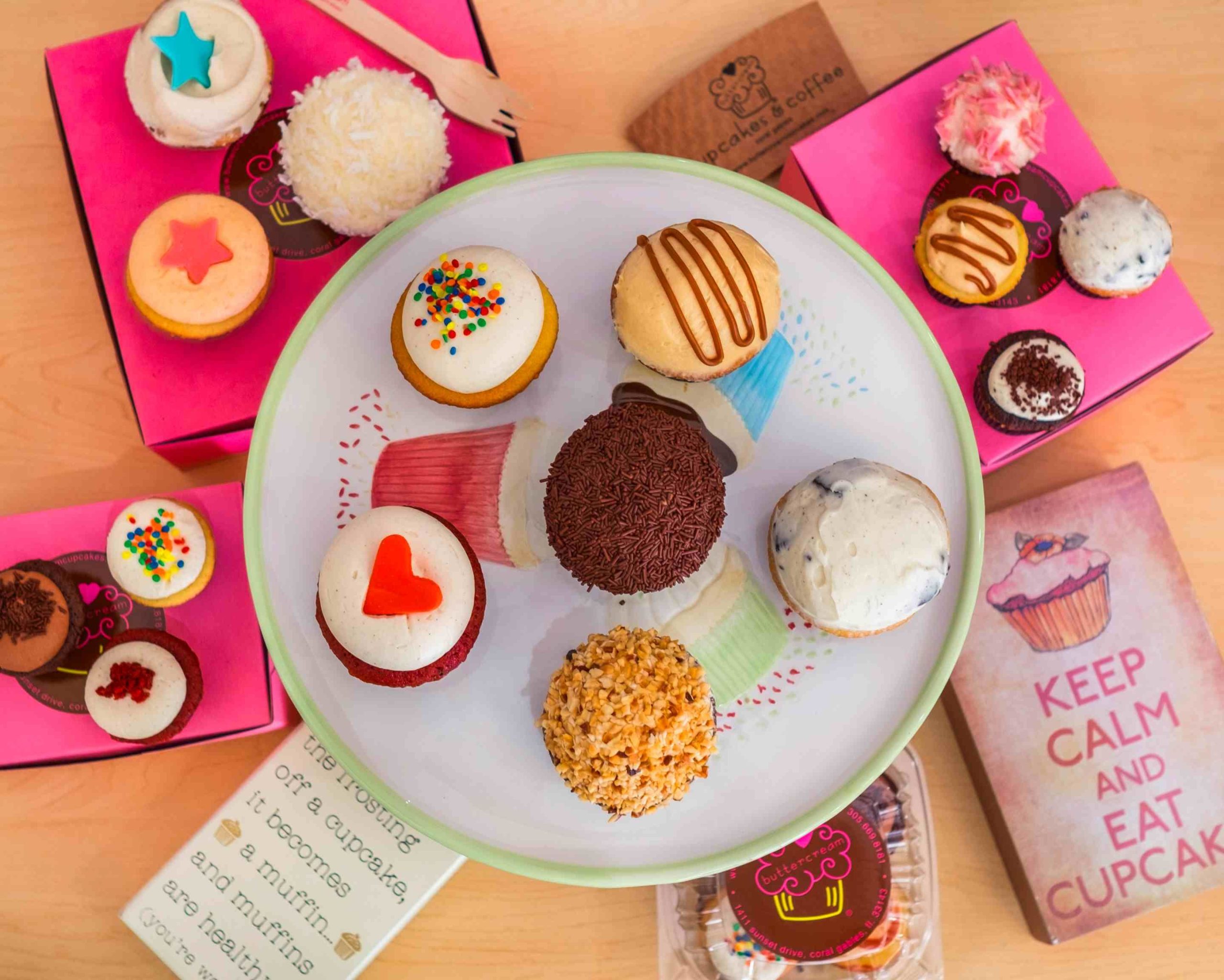 Buttercream Cupcakes & Coffee