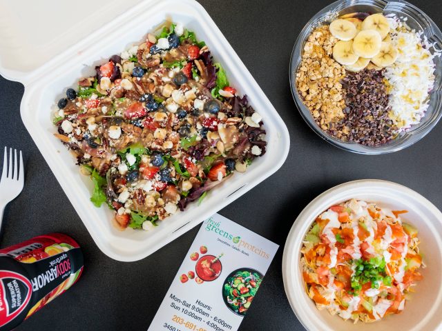 Fresh Greens & Proteins