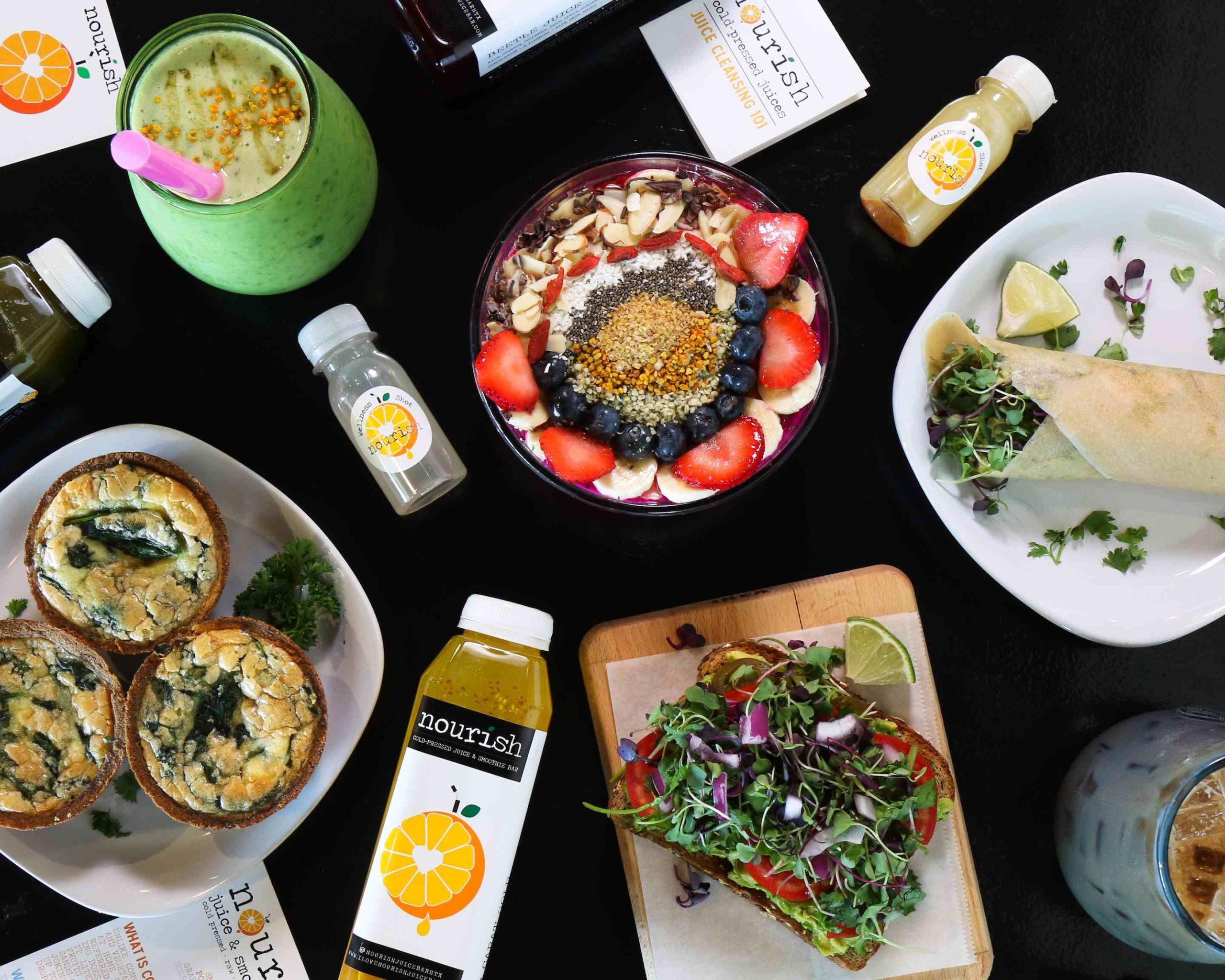 Nourish Juice Bar + Kalos Coffee Co