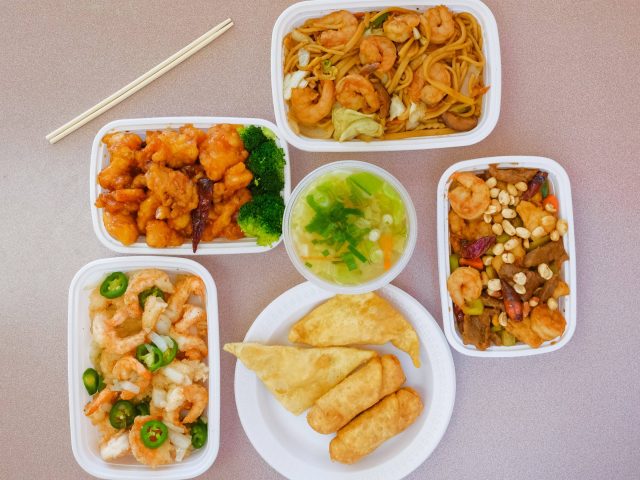 See thru Chinese kitchen