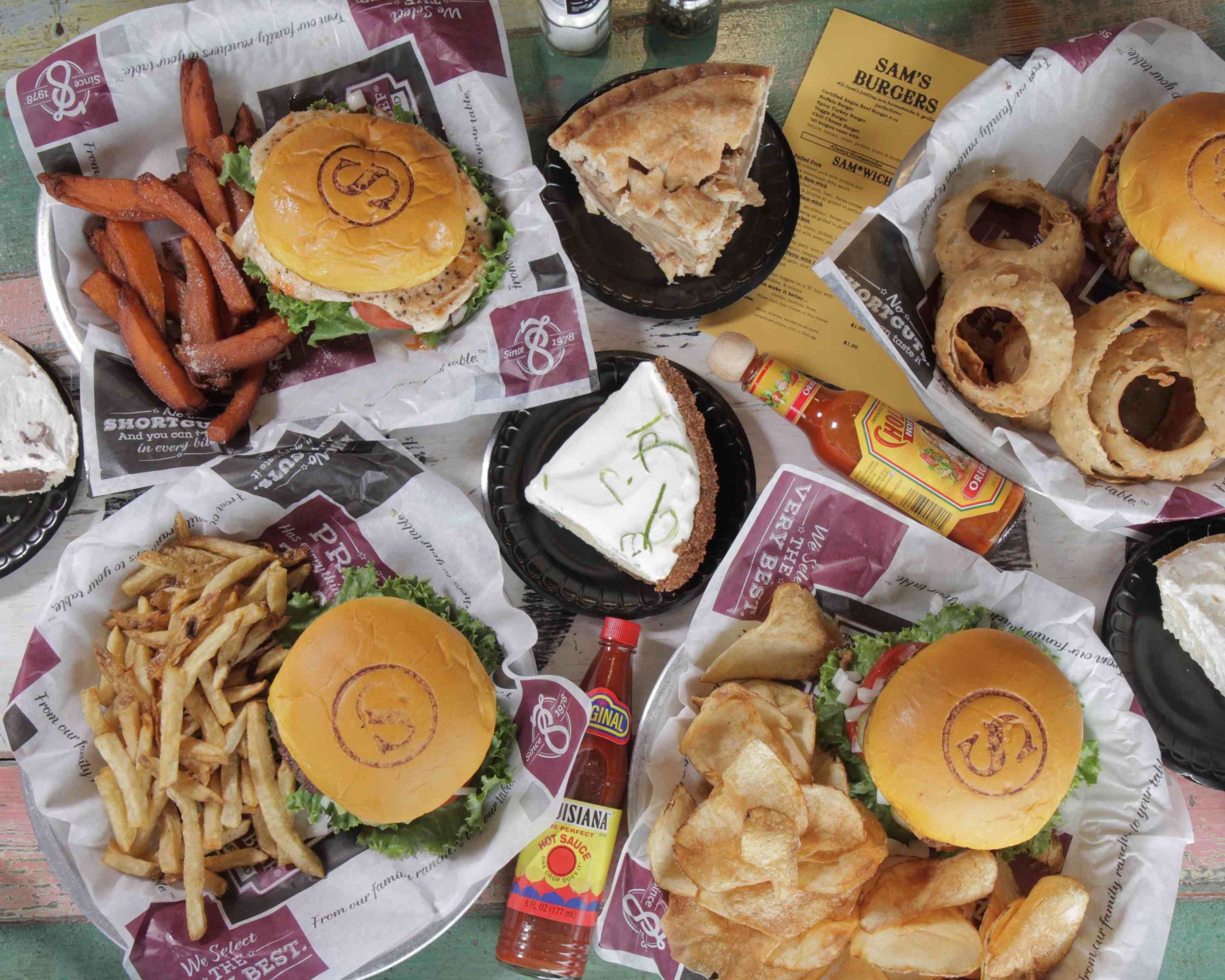 Sam's Burgers Fries & Pies