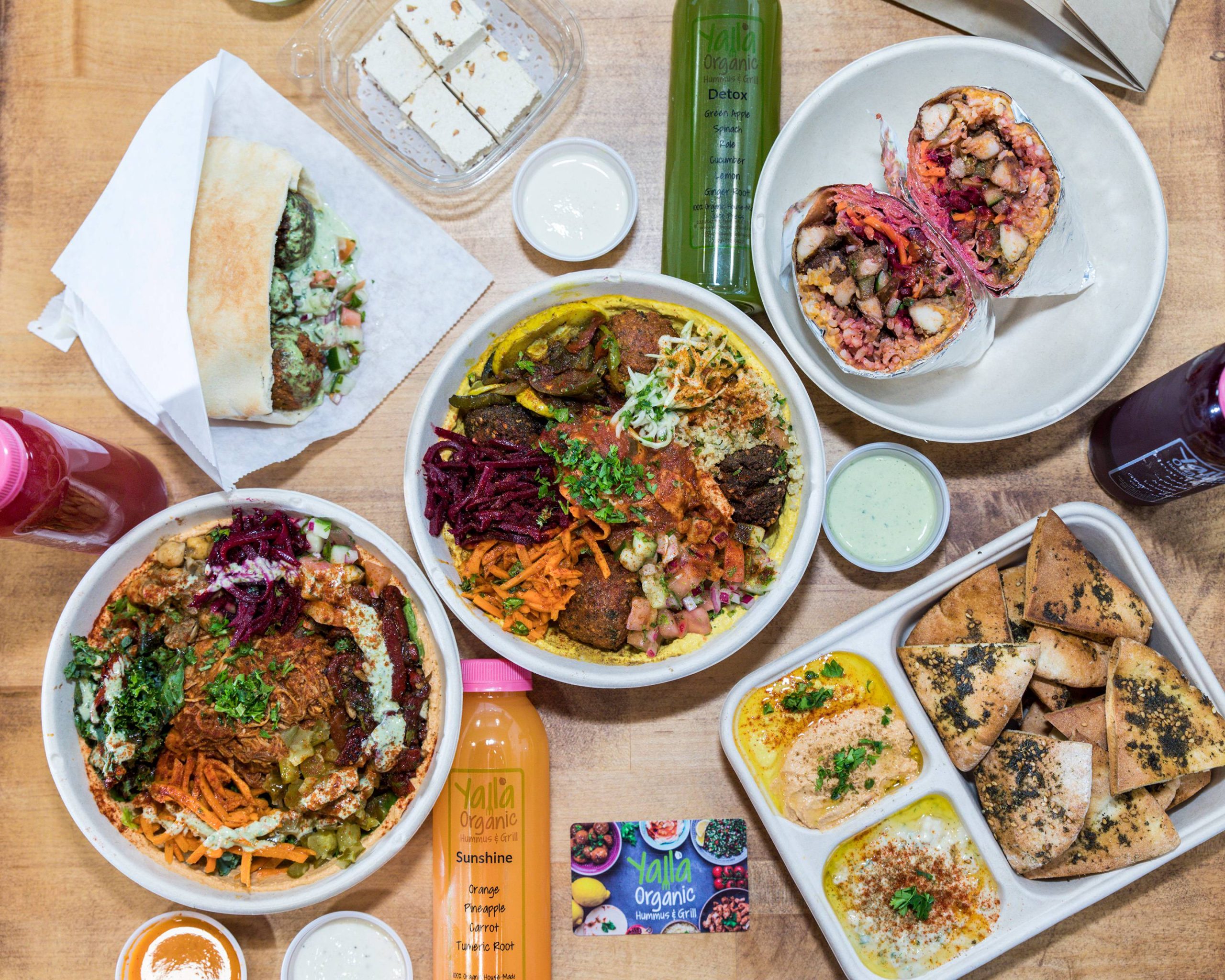 Yalla Organic Hummus & Grill