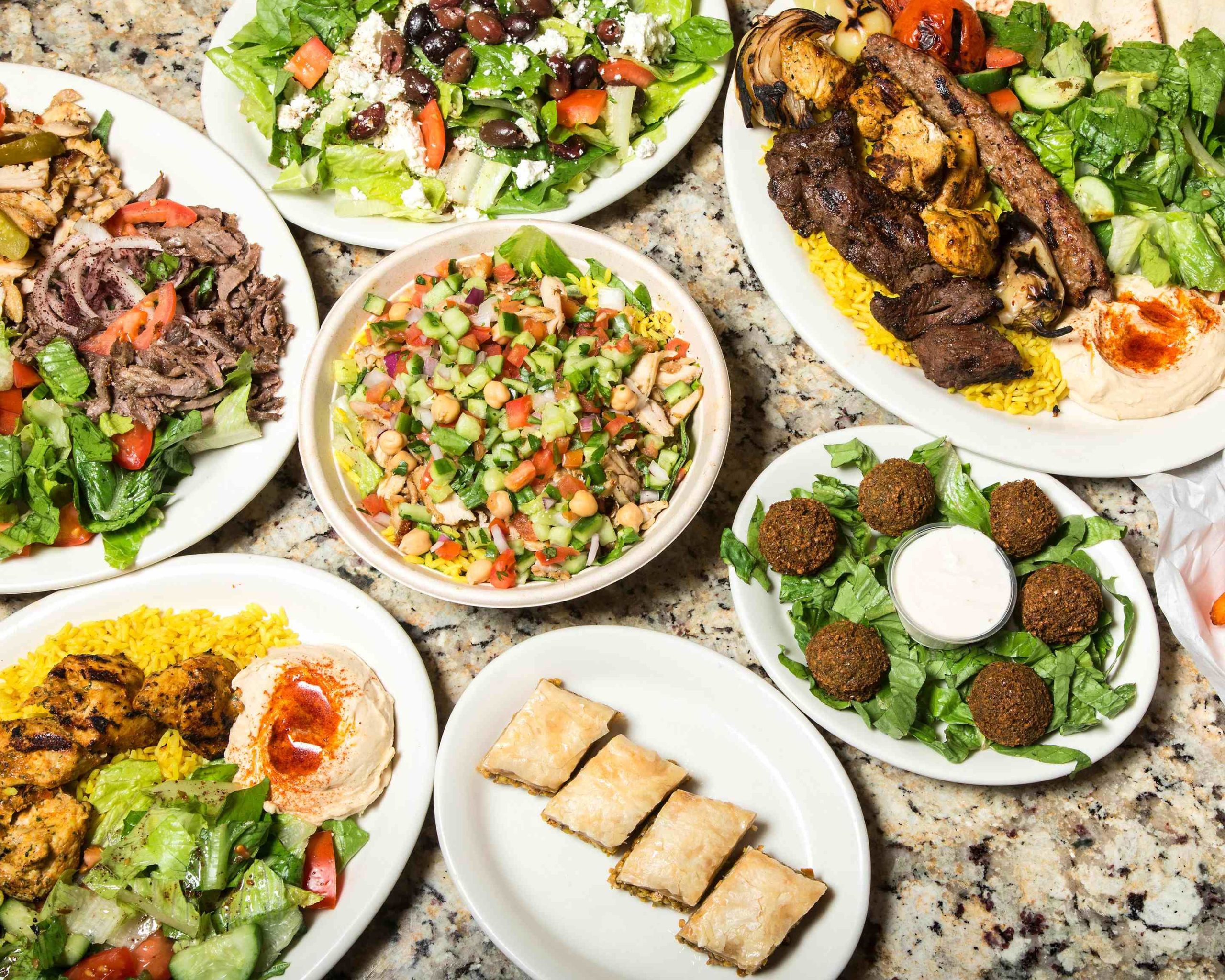 Flame and Skewers Mediterranean Restaurant - California Ave