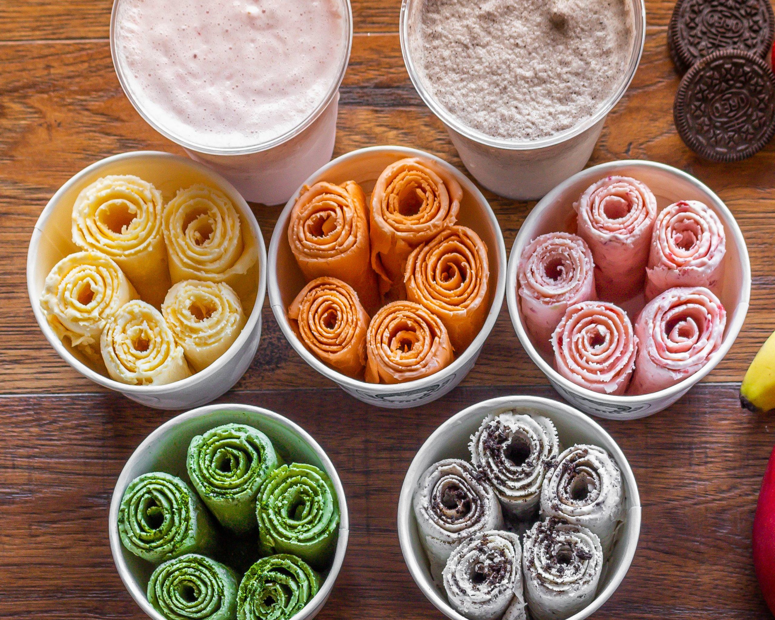 Jinn Ice Cream Rolls