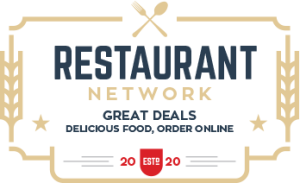 Restaurant Network Logo. Find the best Restaurant deals in your area.
