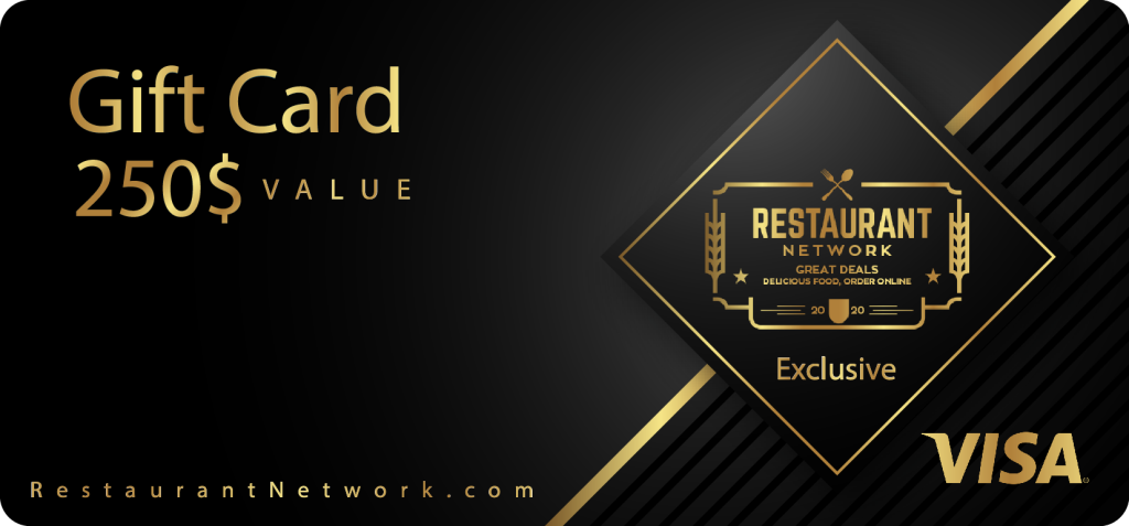 Restaurant Network $250 Gift Card
